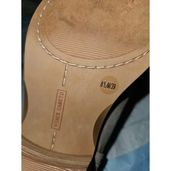 Vince Camuto Prafinta Suede Ankle Booties - Size 8.5 Block Heel - Picture 8 of 12